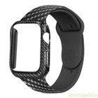Carbon Fiber Strap Case For Apple Watch Band Bracelet Iwatch Series 9 8 7 6 5 Se