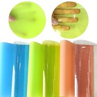   Clear A4 Candy Color Jelly Vinyl Sheets  10 Pcs Solid Transparent Vinyl Fab   