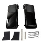 6  9  Vivid Black Cvo Style Saddlebag Speaker Lids For Touring Models 1994-2013