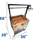 12 Gallon Basket Lift Deep Fryer Or Cajun Crawfish Boiler Cart   Patent Pending