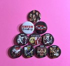 Kmfdm 1 25  Button Pin Lot  10  Industrial Rock Metal Xtort Nihil Uaioe Kunst
