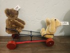 Steiff Teddy Bears On See-saw