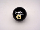 Willie Mosconi Signed Jsa Certified Autographed  8 Billiard Pool Ball Auto Goat 