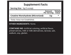 Creatine Monohydrate Micronized Supports Muscle Growth Strength 60 Servings