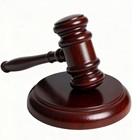 Wooden Gavel And Sound Block Set  9 8 Inch Judge Gavel With 4 8 Inch Block