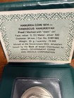 1974 Israel Damascus Hanukkiyah Hanukkah Silver 10 Lirot Proof Coin Ogp Case