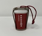New Starbucks 2025 Holiday Red Ceramic Mini Hot Cup Cheers Tree Ornament Rare