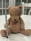Jellycat Seymour Bear Sey2b Brown Textured Plush Stuffed Animal New With Tags