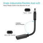 Micro Usb To C Adapter  2-pack  Female Type C Male Black