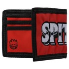 Spitfire Wheels Burnout Script Bifold Red Wallet
