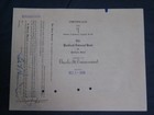1939 Portland Maine National Bank Stock Certificate Scrapbooking