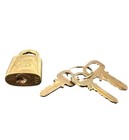 Louis Vuitton Brass Padlock 333 With 3 Keys  Paris Made In France