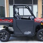 For Polaris Ranger Xp 1000 Lower Hard Door Kit Black Aluminum Door Cab 2018-2026