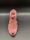 Vintage Ceramic Pink Shoe Button Holder