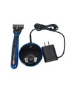 Gillette Bugatti  Heated Razor Blue black Handle W  Stand