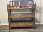 Vintage Wood Jenny Lind Wooden Baby Changing Table
