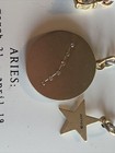 Vintage Horoscope Astrological Star Constellation Zodiac Sign Charm Set Aries       