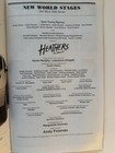 Heathers The Musical Off-broadway Playbill April 2014 Barrett Wilbert Weed Obc