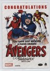 2015 Marvel The Avengers  Silver Age Sketchafex 1 1 Unknown Artist Sketch I1f