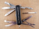 Victorinox Minichamp Swiss Army Knife - Black 58mm Multi Blade - Very Good
