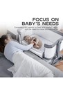 Baby Bassinet  3 In 1 Bassinet Bedside Sleeper With Washable Soft Mattress An   