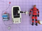 Mattel 1966 Major Matt Mason Man In Space Sgt  Storm With Sled And Backpack Mint