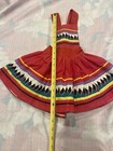 Seminole Native American Patchwork Dress Children   s Child Vintage Hand Made