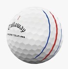 Brand New Callaway Chrome Tour White Triple Track Golf Balls One Dozen