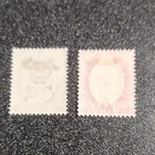 Malta  21   25  Edward Vii 1 2d Green   3d Purple Postage Stamps Mhr  Cat  13 25