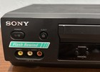 Sony Slv-n500 Vcr Video Cassette Recorder Player W Tape   Cables- Tested Great