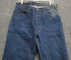 Original Vintage 1980 s Levi s 501 Red Tab Redline Denim Jeans Usa 34x34