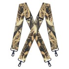 Camo Suspenders For Men Heavy Duty Clips Hunting Work Adjustable Braces Suspende