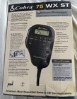 Cobra 75 Wx St Handheld Cb Radio - Soundtracker Noaa - Open Box Complete