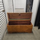 Lane Art Deco Cedar Chest Wood Veneer Rectangular Trunk