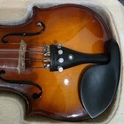 Cecilio Cvn-300 Solid Wood Violin 4 4 Full Size With Bow And Hard Case Outfit