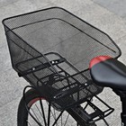 Rear Bike Basket Pet Carrier Convenient Wire Mesh For Sports Travel Outdoor