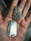 Vintage Post-wwii Korean War Set Us Army Dog Tag Named Joseph J  Marra