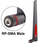 2 - 4 Pack High Gain Gaming 6ghz Tri-band Antenna For Wifi Wireless Card Router