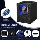 Automatic Watch Winder With Quiet Japanese Motor  Ac Adapter Or Battery Powered