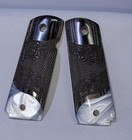 1911 Full Size Carved Black Rosewood Grips W acrylic Pearl Accent