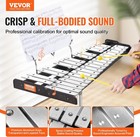 Vevor 30 Note Glockenspiel Xylophone Bell Kit Enhanced Kit  Black 