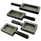 Ingot Mould Sizes 25 50 100 500gms - 2 Kilos Casting Steel Biscuit Type Tool