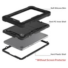 Hybrid Armor Rugged Stand Case Cover For Samsung Galaxy Tab A11   A11 Plus 2025 