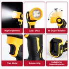 For Dewalt 20v Max Led Work Light Cordless Pivoting Head Flashlight Tool Dcl040