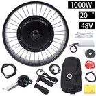 E-bike Electric Bicycle Motor Conversion Kit Fat Tire Front Wheel 20  48v 1000 W