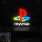 Playstation Retro Black Logo Led Lightbox Sign