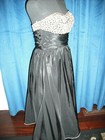 Marilyn Monroe Owned worn Silm Black White Accent Dress From Secretary May Reis