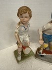 Lot 6 Vintage Ceremic Sports Players 6   tall