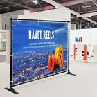 8x10  Banner Stand Step And Repeat Adjustable Telescopic Trade Show Backdrop