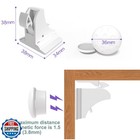 Magnetic Cabinet Locks Baby Proofing  Child Safety Magnet Drawer Lock  8 Lock